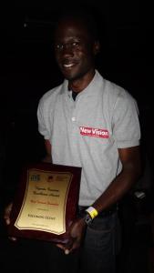 Solomon Oleny-Best Tourism Journalist 2015